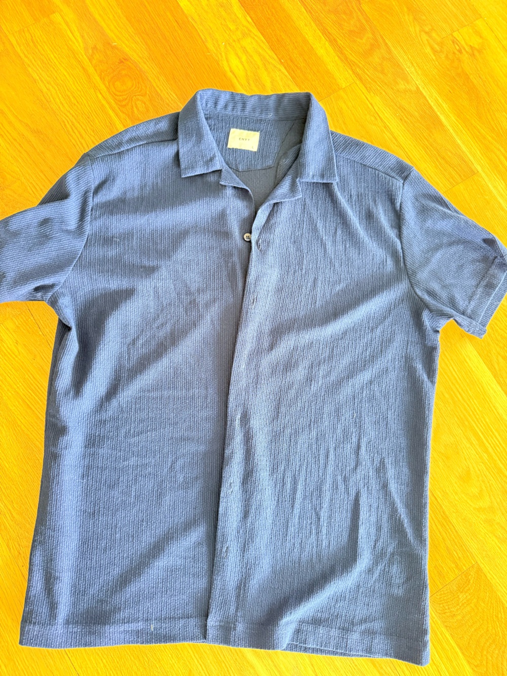 envy Men's Light Blue Polo Shirt
